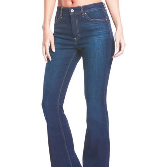Jessica Simpson Dark Blue Flare Jeans - Picture 1 of 12